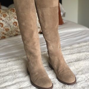 SIZE 11 Franco Sarto Tall Suede Boots